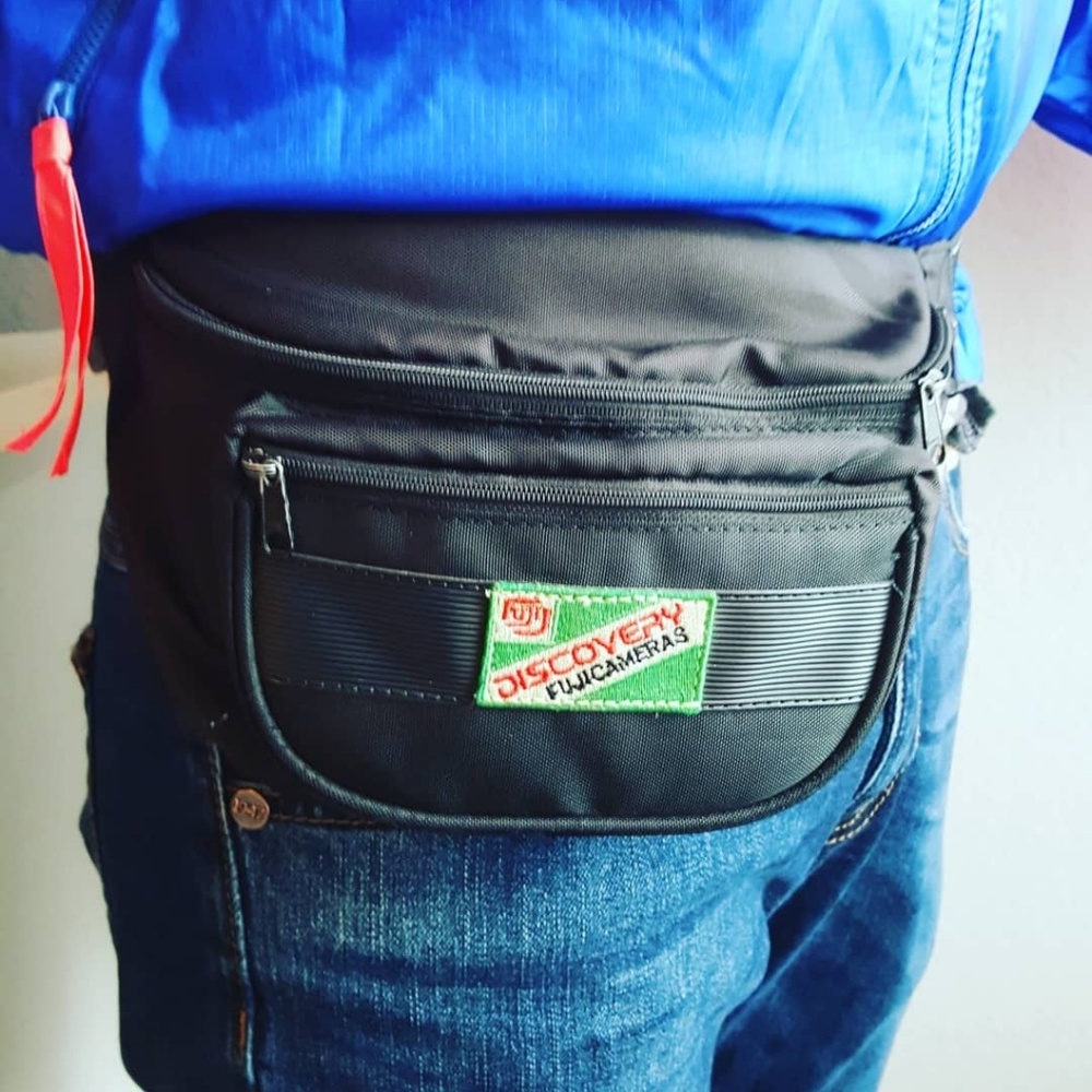 Vintage Discovery FUJI Cameras Fanny Pack